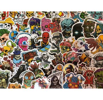 SSS Sig. Sticker set Colorfull Skull