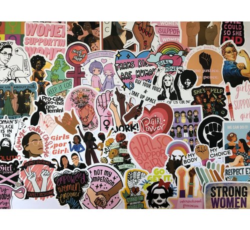 SSS Sig.  Sticker set Feminist