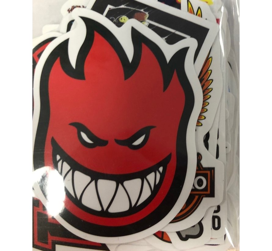 Aufkleber-Set Skateboard