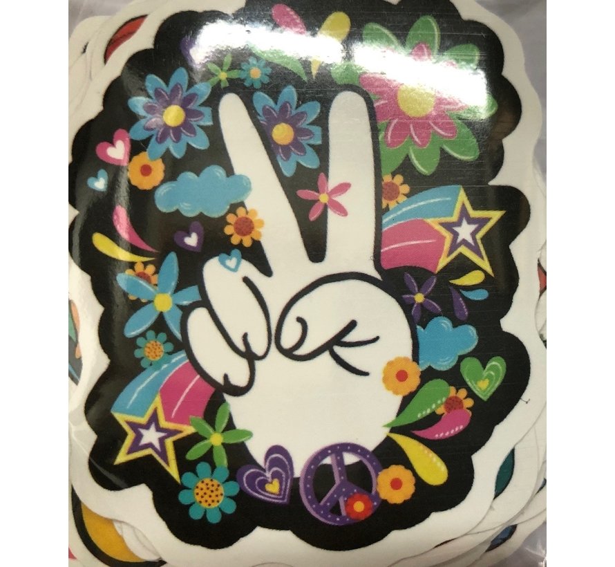 Sticker set Love & Peace