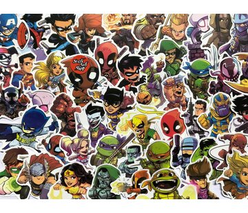 SSS Sig. Stickerset Super Hero