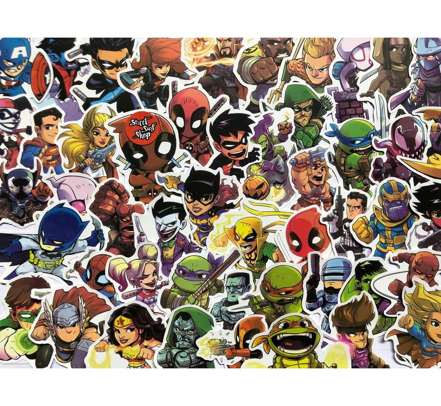 Stickerset Super Hero