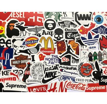 SSS Sig. Set di adesivi Stile di vita