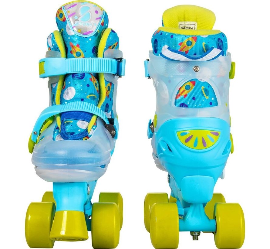 Story Youngster adjustable roller skates Blue