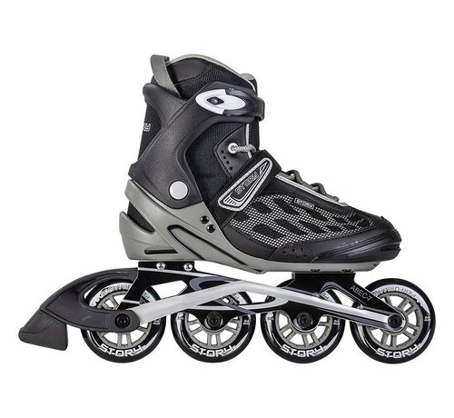 Story  Story Twilight Inline Skates Black Gray