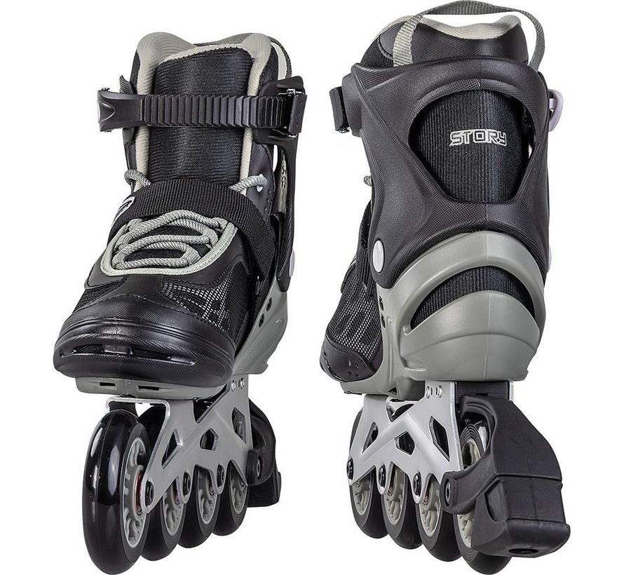 Story Twilight Inline Skates Black Grey