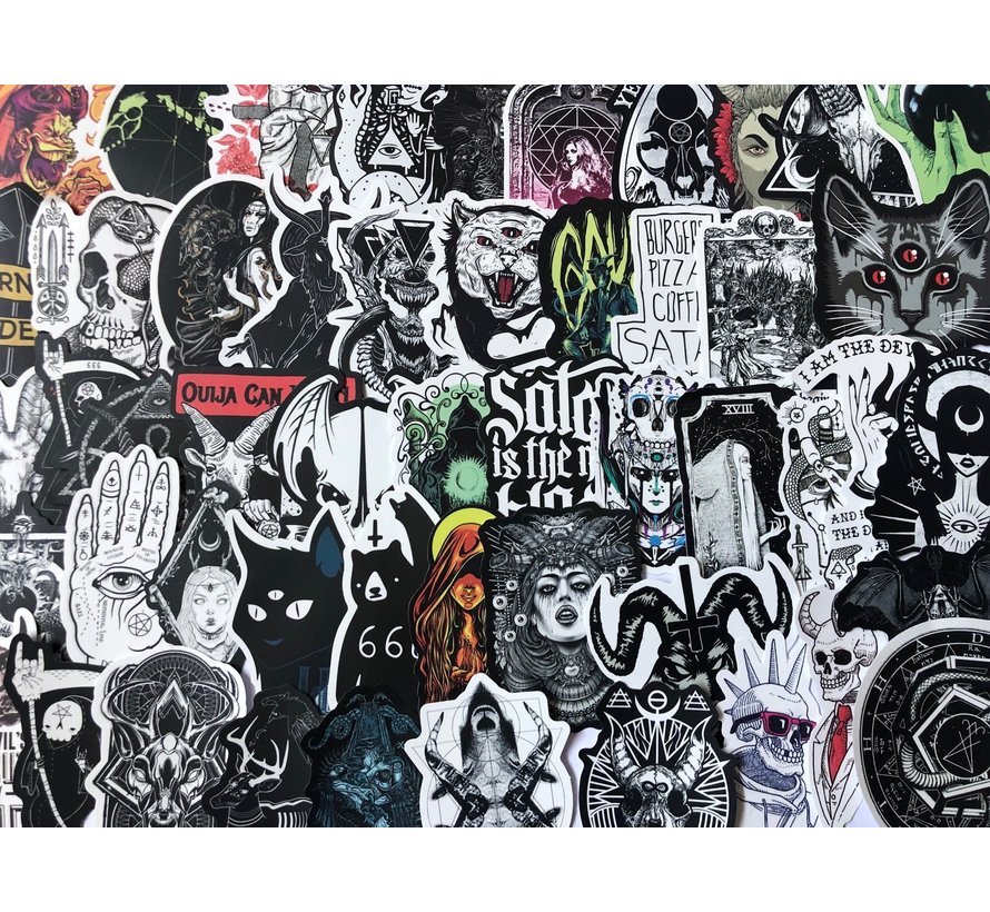 Set di adesivi Demone