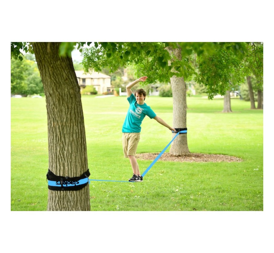 Slackers Slackline 15m tot 150kg van top kwaliteit