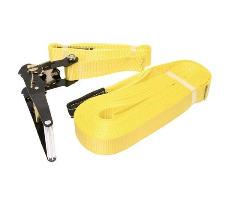 HQ Slackline 15m Yellow with accessories