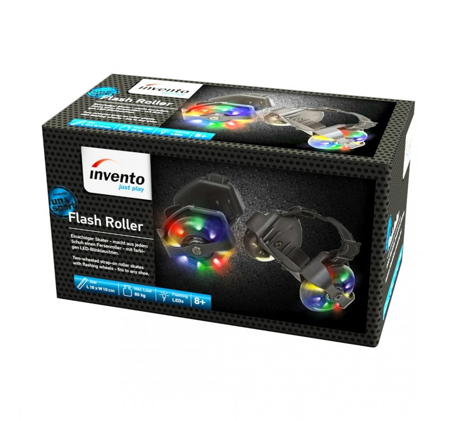 HQ Flash Roller Wieltjes Black Voor Onder De Hak