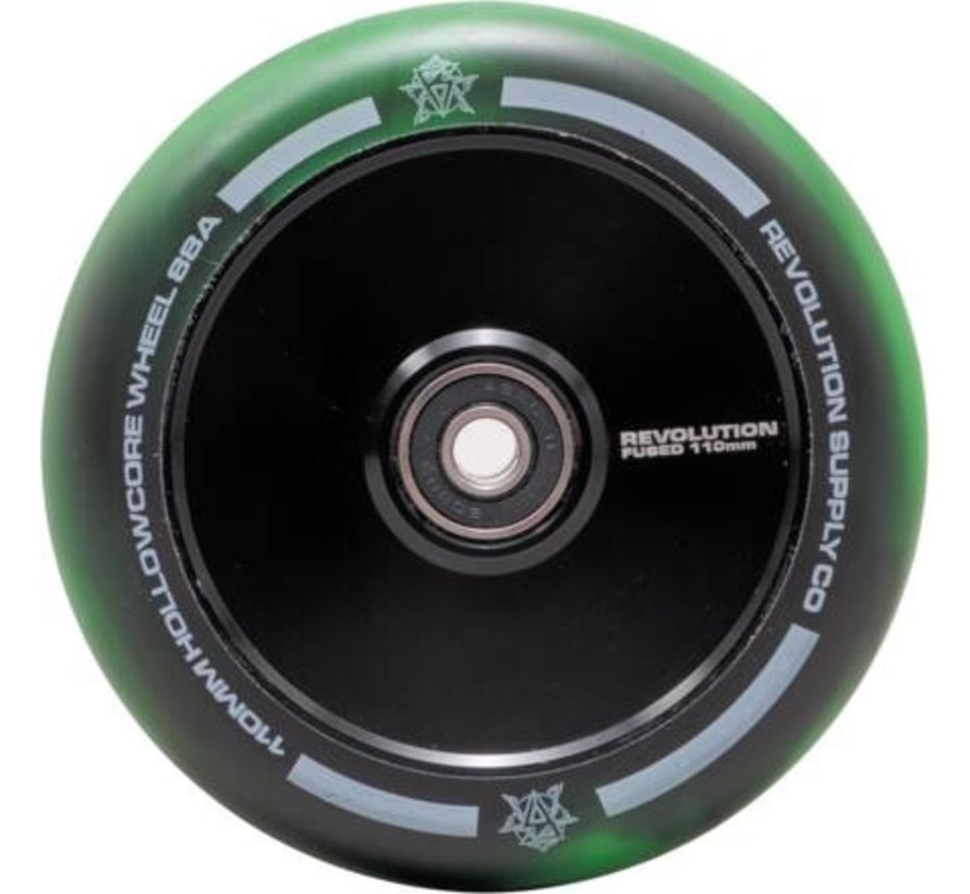 Revolution Supply Hollowcore Fused Wheels Zielone 2szt