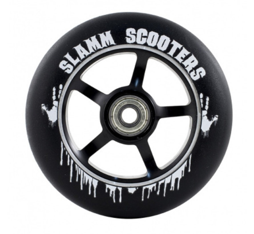 5 spoke aluminum core wheel 110mm