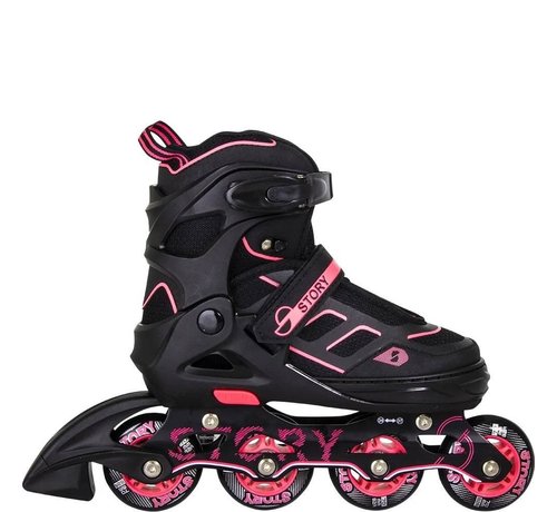 Story  Story Fusion Adjustable Inline Skate Red/Pink