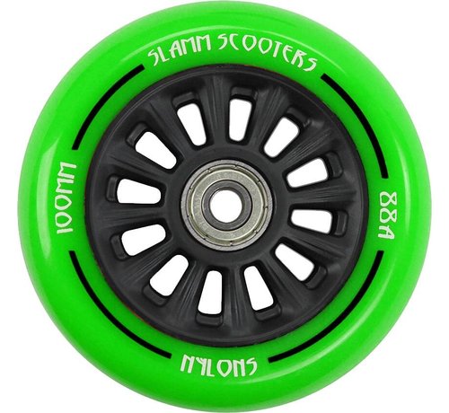 Slamm Scooters Kółko do hulajnogi wyczynowej Slamm Nylon Core, zielone