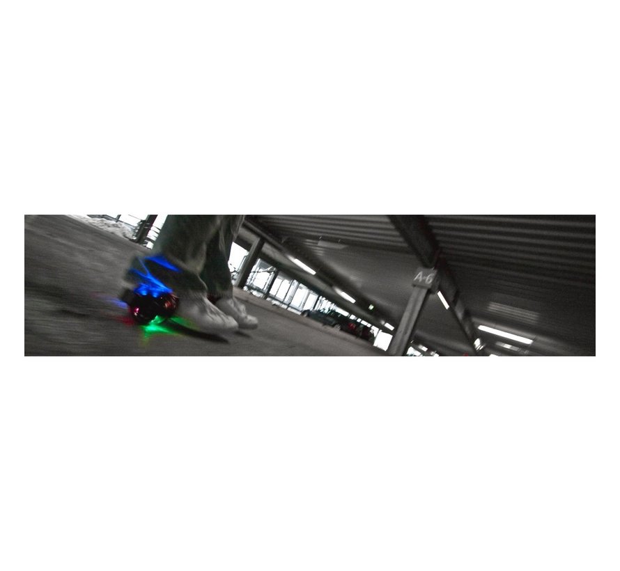 HQ Flash Roller Wheels Schwarz für unter der Ferse