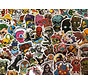 Sticker set with 50 cool stickers