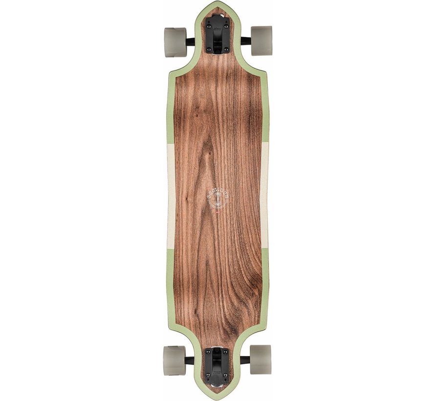 Globe Geminon Micro Drop Walnut Cacti Longboard