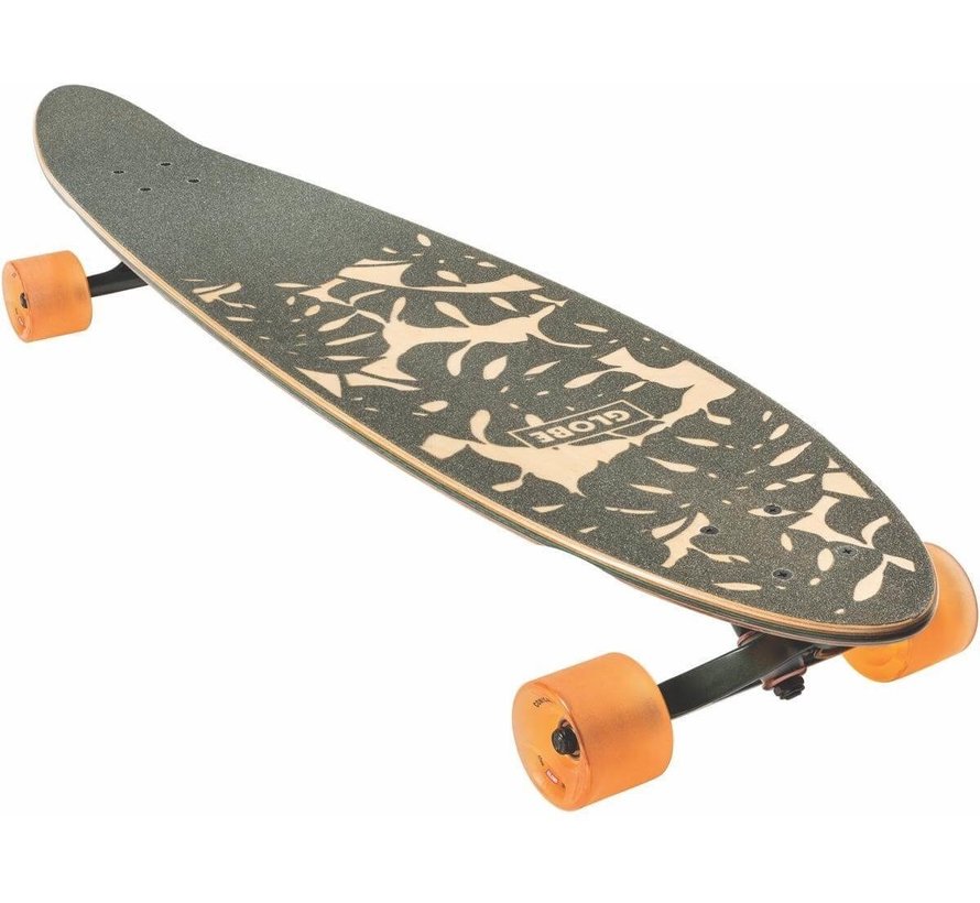 Globe Pinner Longboard 40 Hurricane Leaves