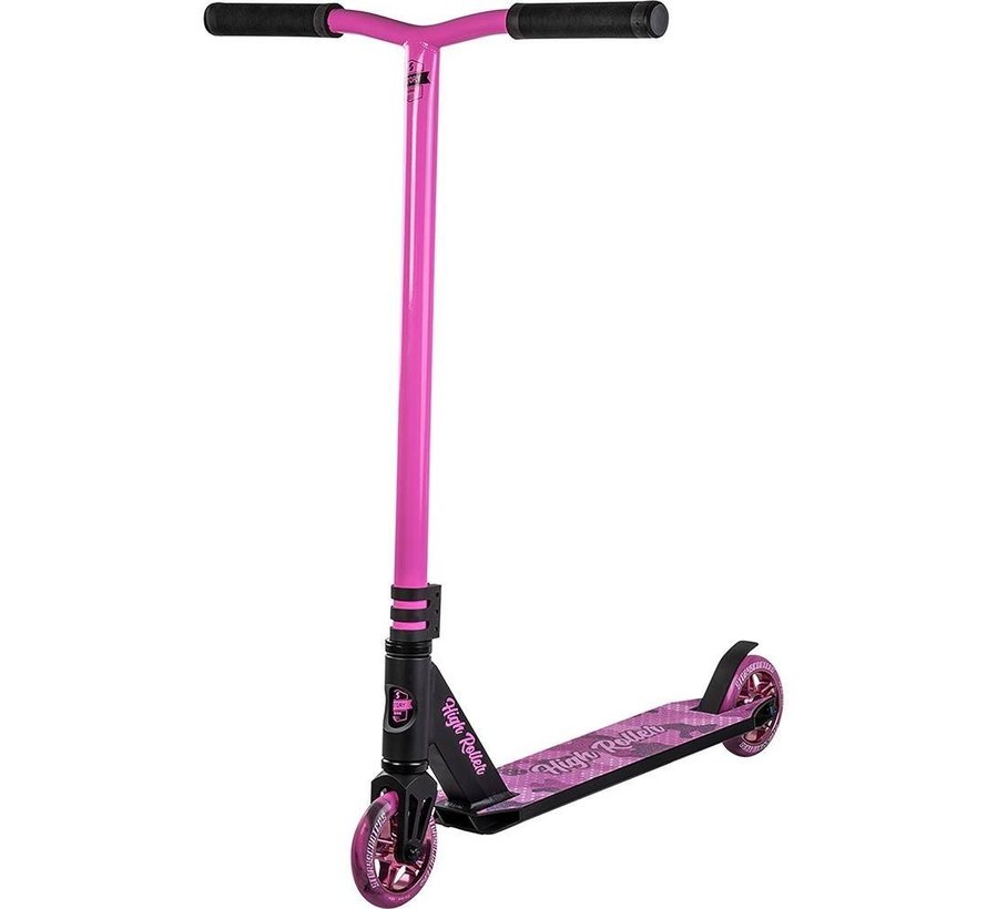 Story High Roller Stuntscooter Black Pink