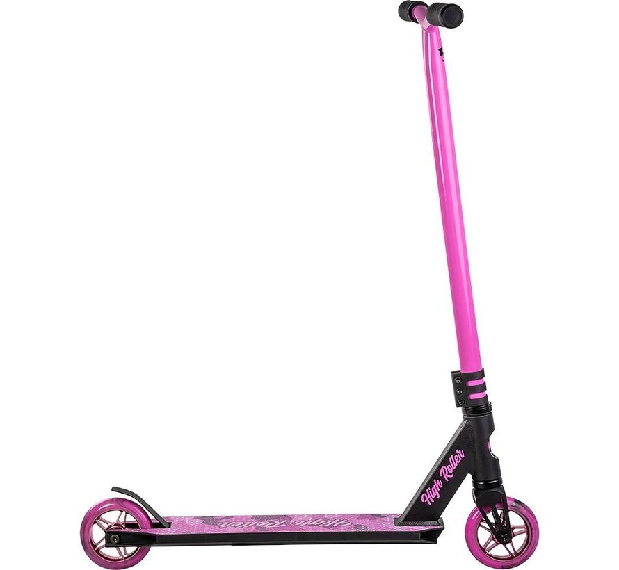 Story High Roller Stuntscooter Black Pink