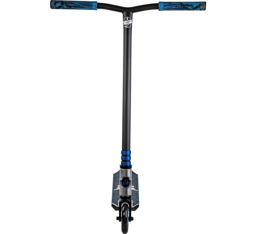 Story High Roller stunt scooter Raw Blue