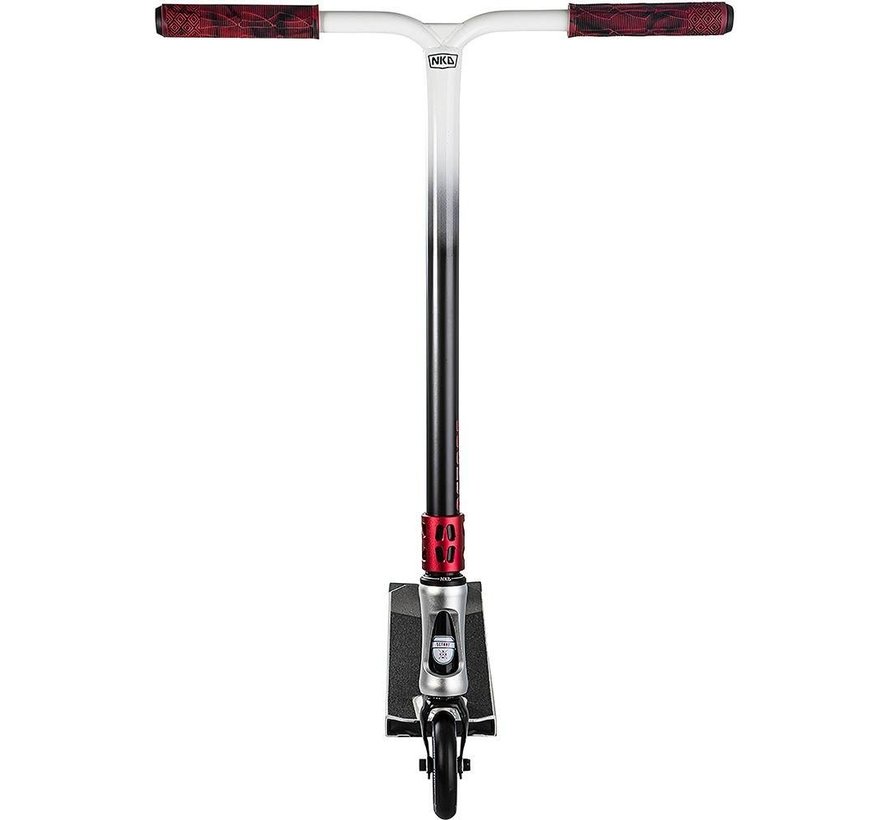 Monopattino acrobatico NKD Octane rosso con barra a T