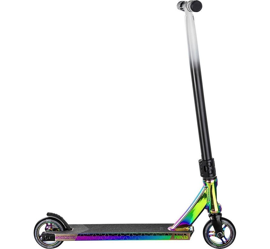 Monopattino acrobatico NKD Octane Rainbow con barra a T