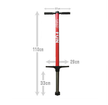 TK8 TK8 Fun jumping stick Red