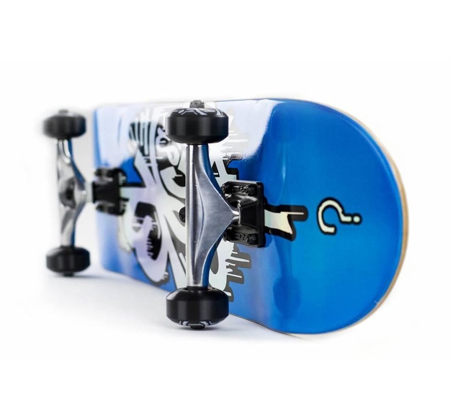 Enuff Hologram Skateboard Blau 8.0 / Weiße Räder