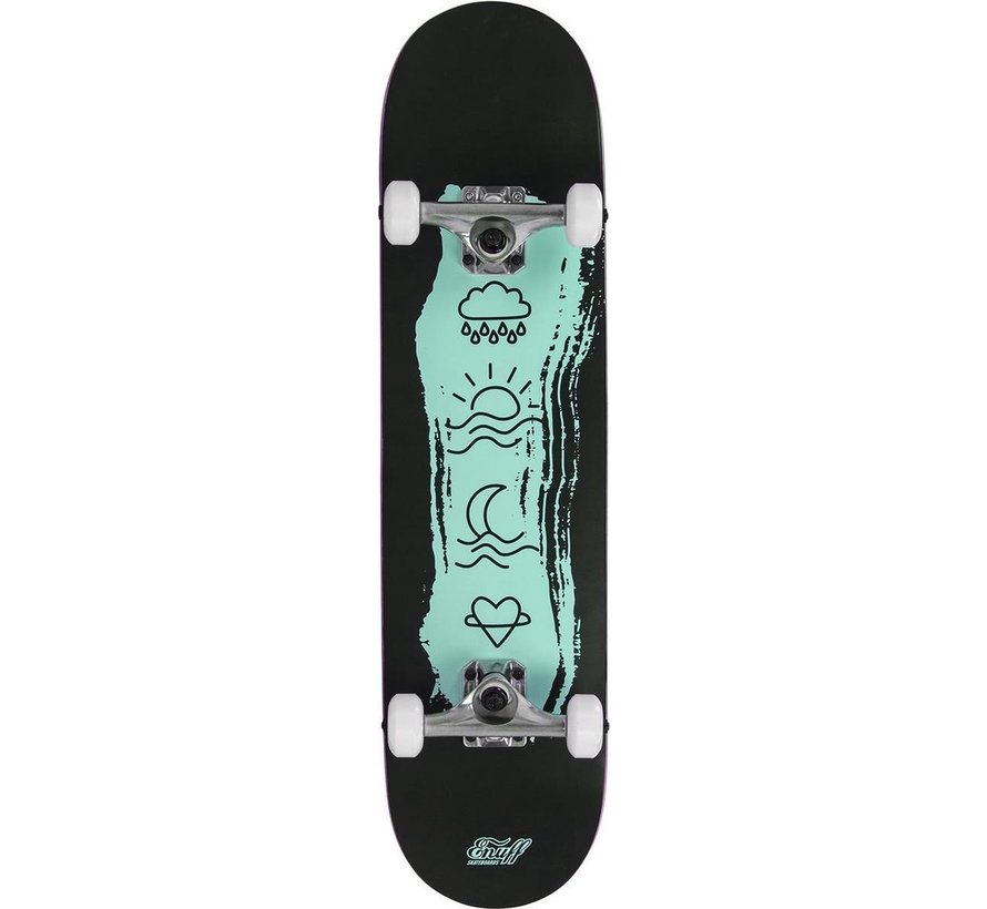 Enuff Icon Skateboard Verde Mini 7.25