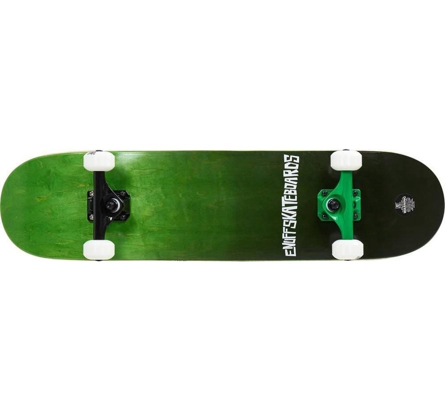 Enuff Fade Green Skateboard 7.75