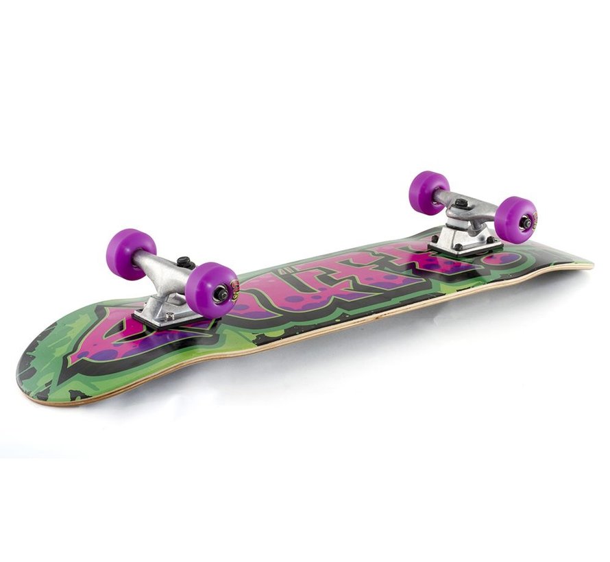 Mini skateboard Enuff Graffiti da 29'' (73,7 cm) verde / rosa