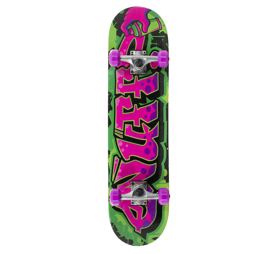 29'' (73,7 cm) Enuff Graffiti Mini-Skateboard Grün / Pink