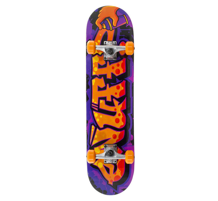 29'' (73,7cm) Enuff Graffiti Mini-Skateboard Lila / Orange