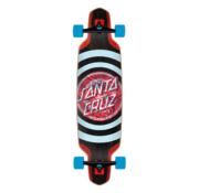 Santa Cruz Santa Cruz - Decoder Roskopp Longboard 37.5" Drop Down Noir/Rouge