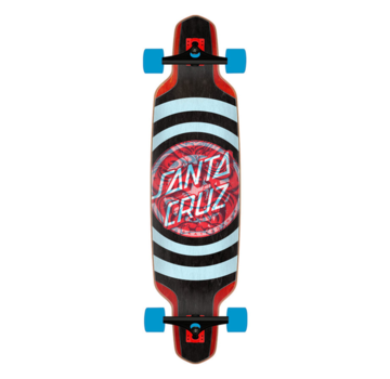 Santa Cruz Santa Cruz - Decoder Roskopp Black/Red 37.5" Drop Down Longboard