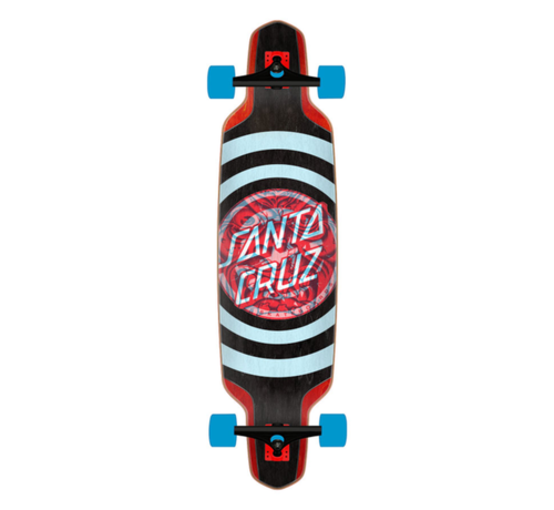 Santa Cruz  Santa Cruz - Decoder Roskopp Black/Red 37.5" Drop Down Longboard