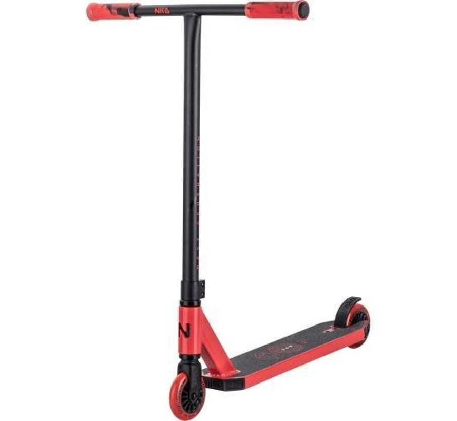 Trottinette freestyle NKD Next Generation Rouge Noir avec barre en T