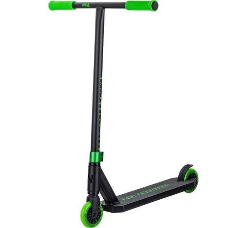 NKD Trottinette freestyle NKD Next Generation Vert Noir avec barre en T