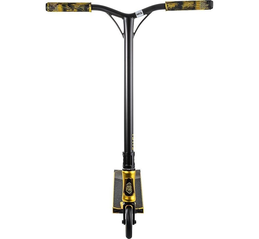Monopattino stunt NKD Fuel Gold con ponte corto