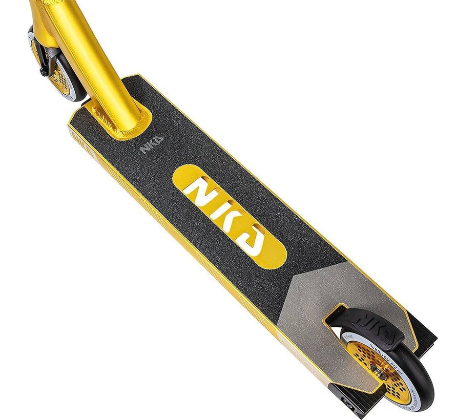 Monopattino stunt NKD Fuel Gold con ponte corto