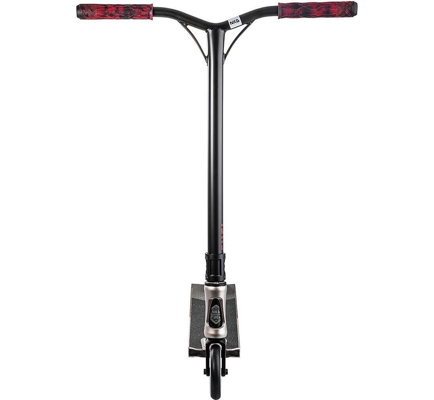 NKD Fuel trottinette freestyle Raw Red Mix avec pont court