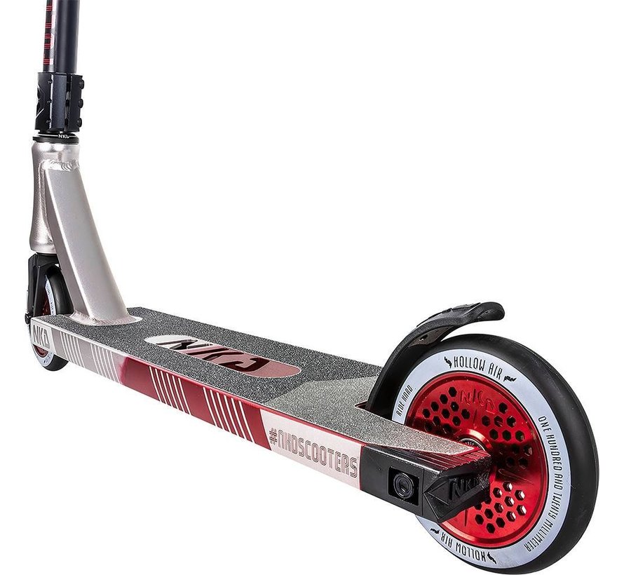 Monopattino stunt NKD Fuel Raw Red Mix con ponte corto