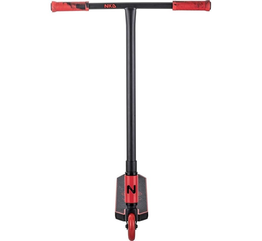 NKD Stunt Scooter Next Generation Rot Schwarz mit T-Bar