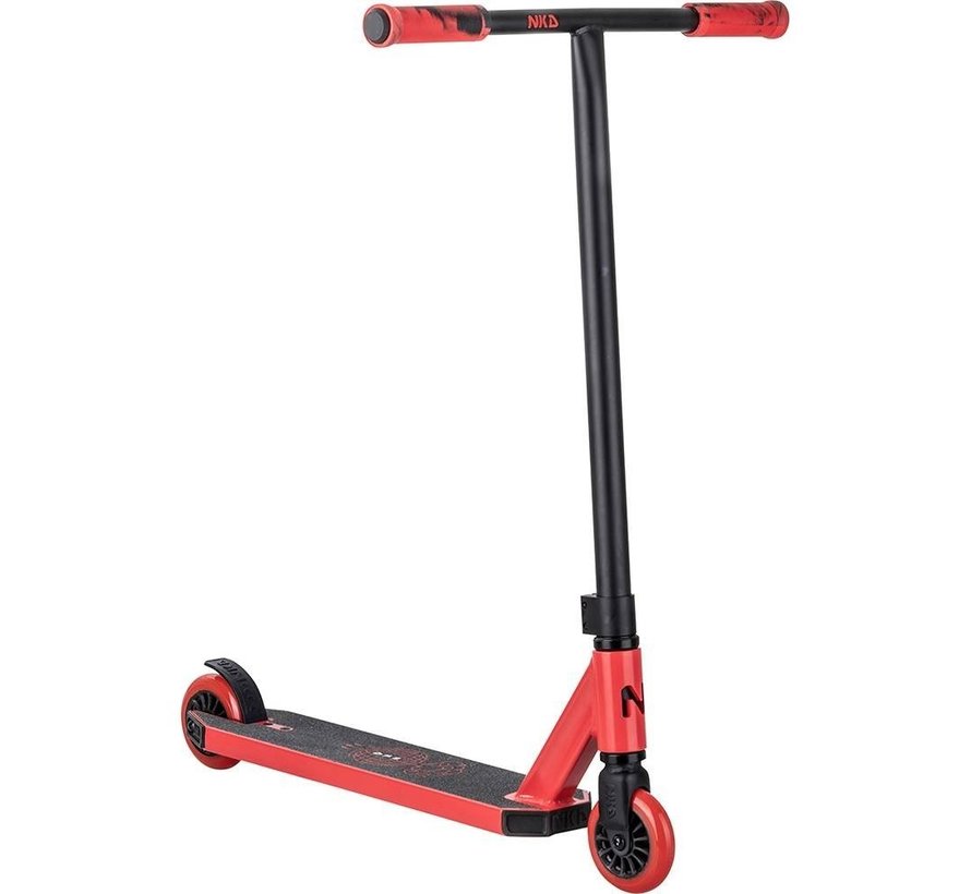 Trottinette freestyle NKD Next Generation Rouge Noir avec barre en T