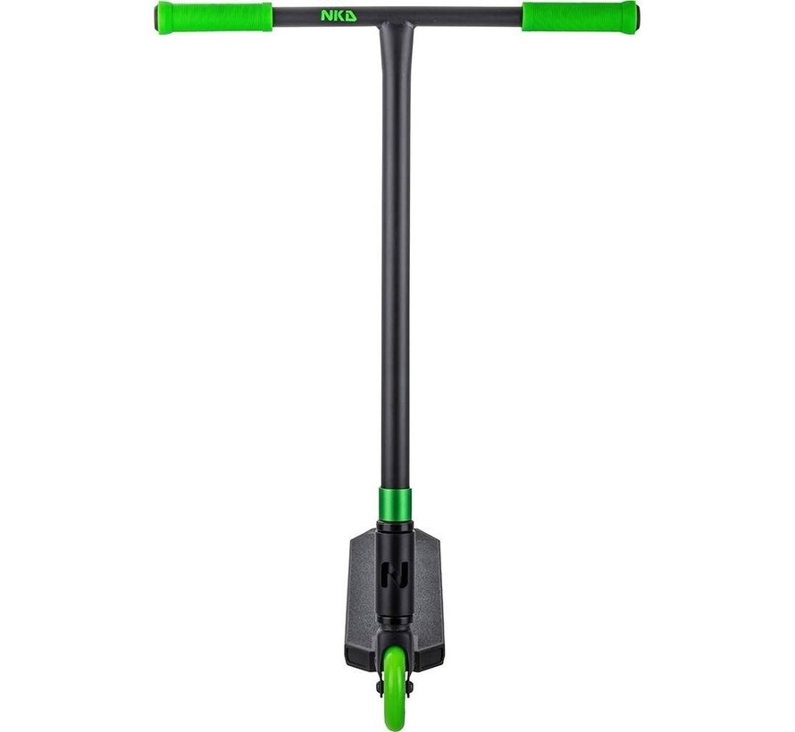 Trottinette freestyle NKD Next Generation Vert Noir avec barre en T