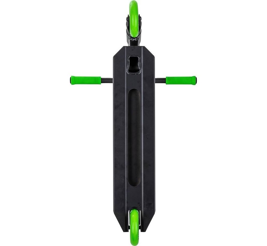 Hulajnoga wyczynowa NKD nowej generacji Green Black z kierownicą w kształcie litery T