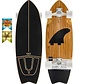 NKX Tahiti 31" Surfskate Olive Fin