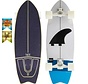NKX Tahiti 30" Surfskate Aleta Blanca
