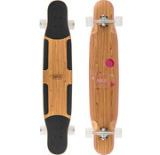 NKX NKX Geometric Dancer Longboard 44 Olive Pink